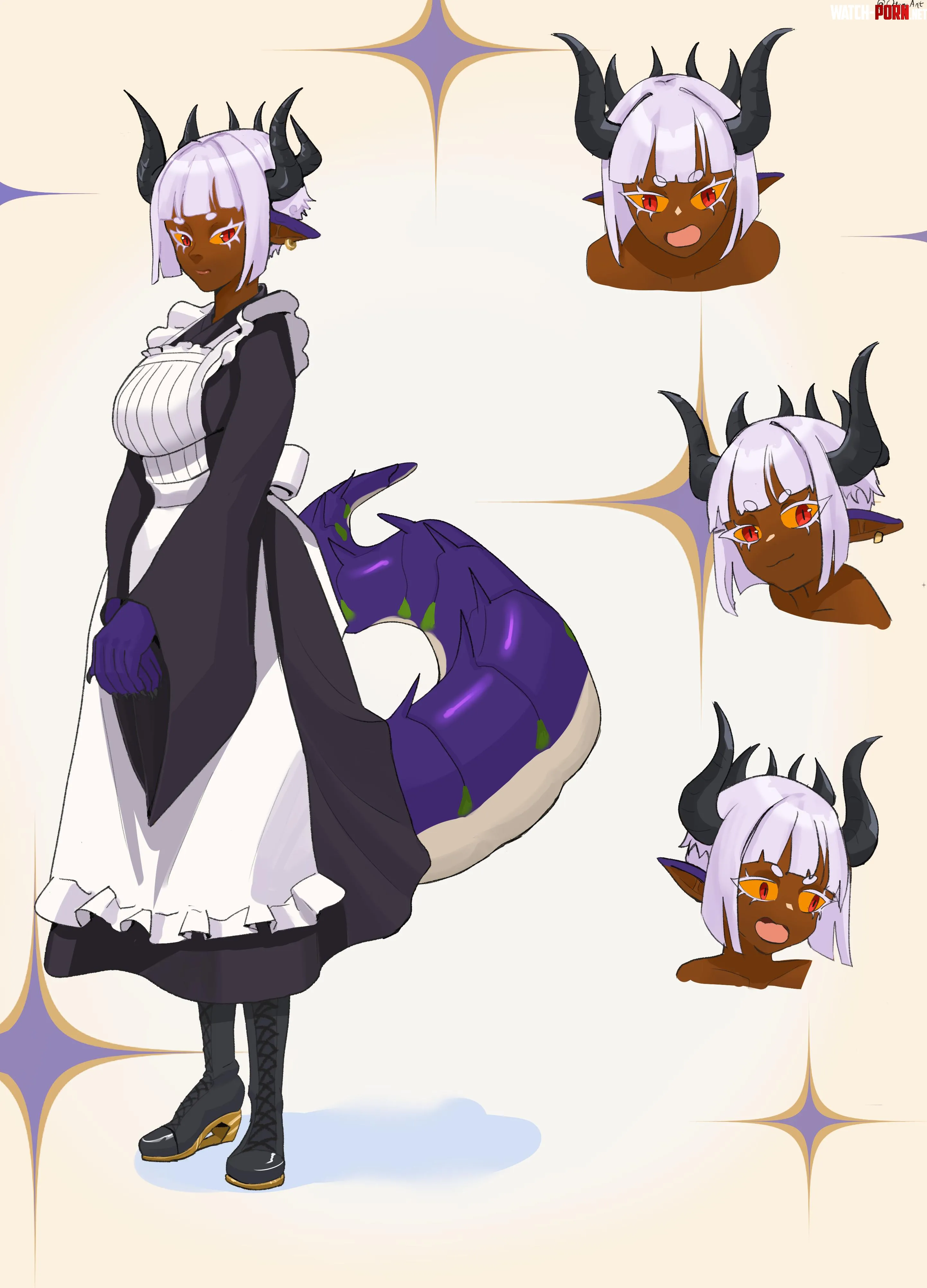 Dragon maid OdeniArt by DeniNeto
