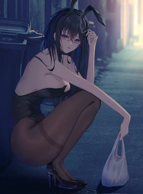Thumbnail Bunny Uruha VSPO: Anime Bodysuit Delights | CheetahSperm18