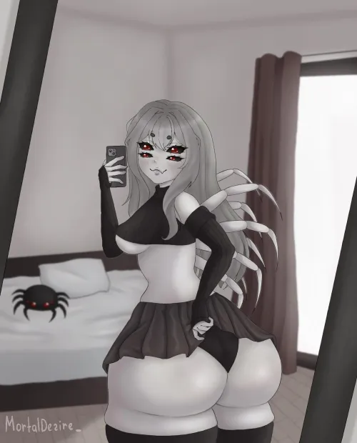 Thumbnail Mira's Short Comic: An enticing tease from MortalDesire in the MonsterGirl category