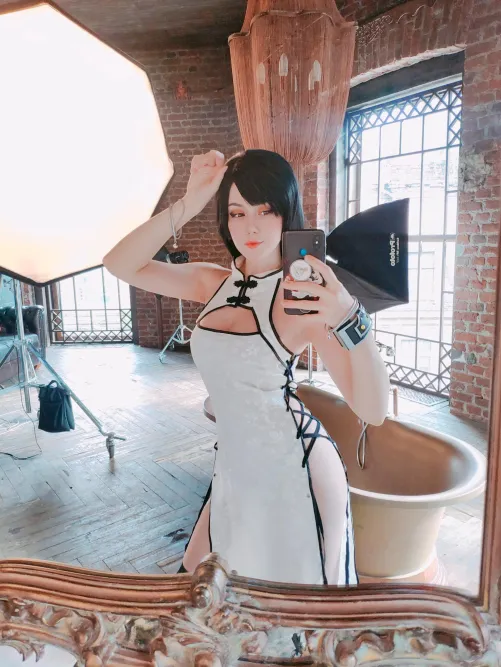 Thumbnail Anastasia Komori's Cheongsam Tifa Lockhart: A Stunning Cosplay Display
