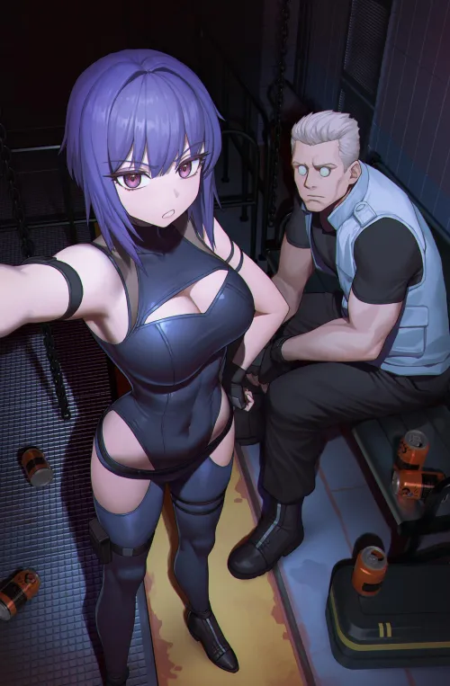 Thumbnail CheetahSperm18 Dives into Motoko Kusanagi in Ghost in the Shell