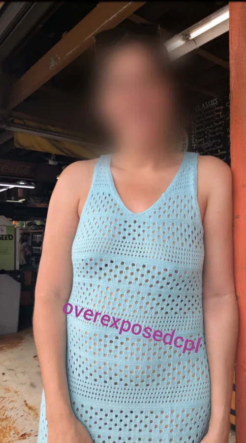 Thumbnail overexposedcpl Questions: Is This Dress Too Obvious in braless
