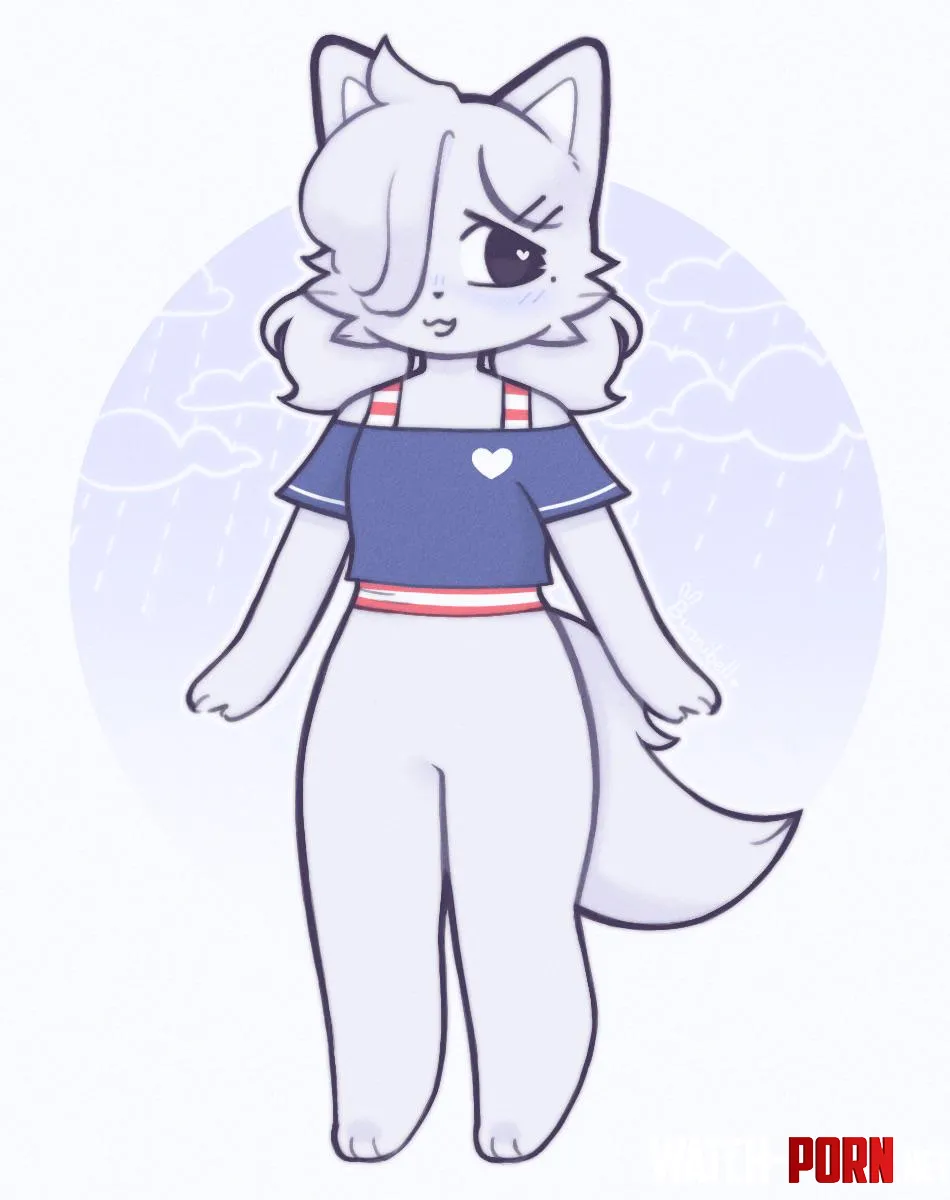 Doodle of my OC April art by me by p3talpups