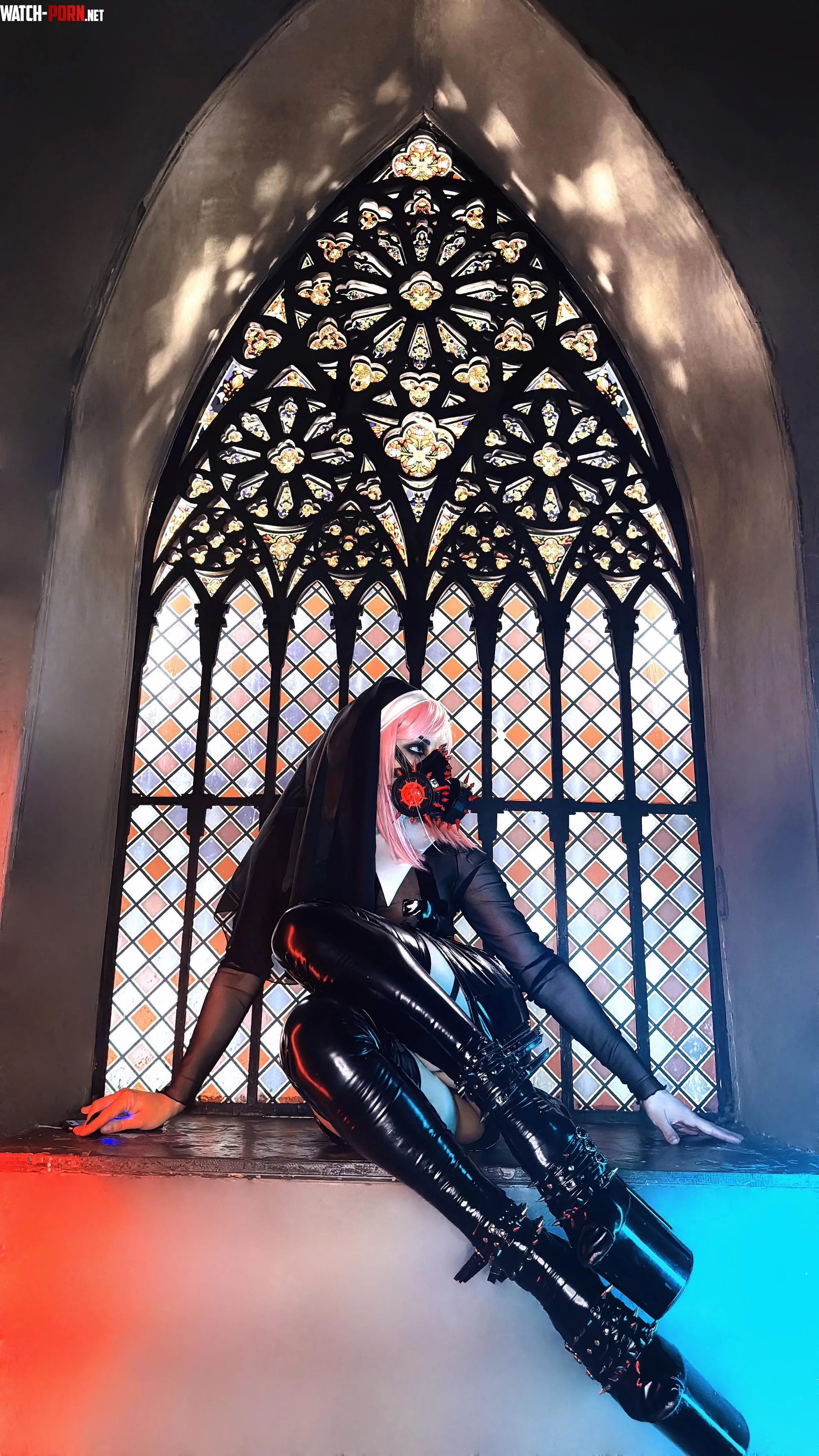 Extra spicy nun can handle any sin you have by Vampandbeauty