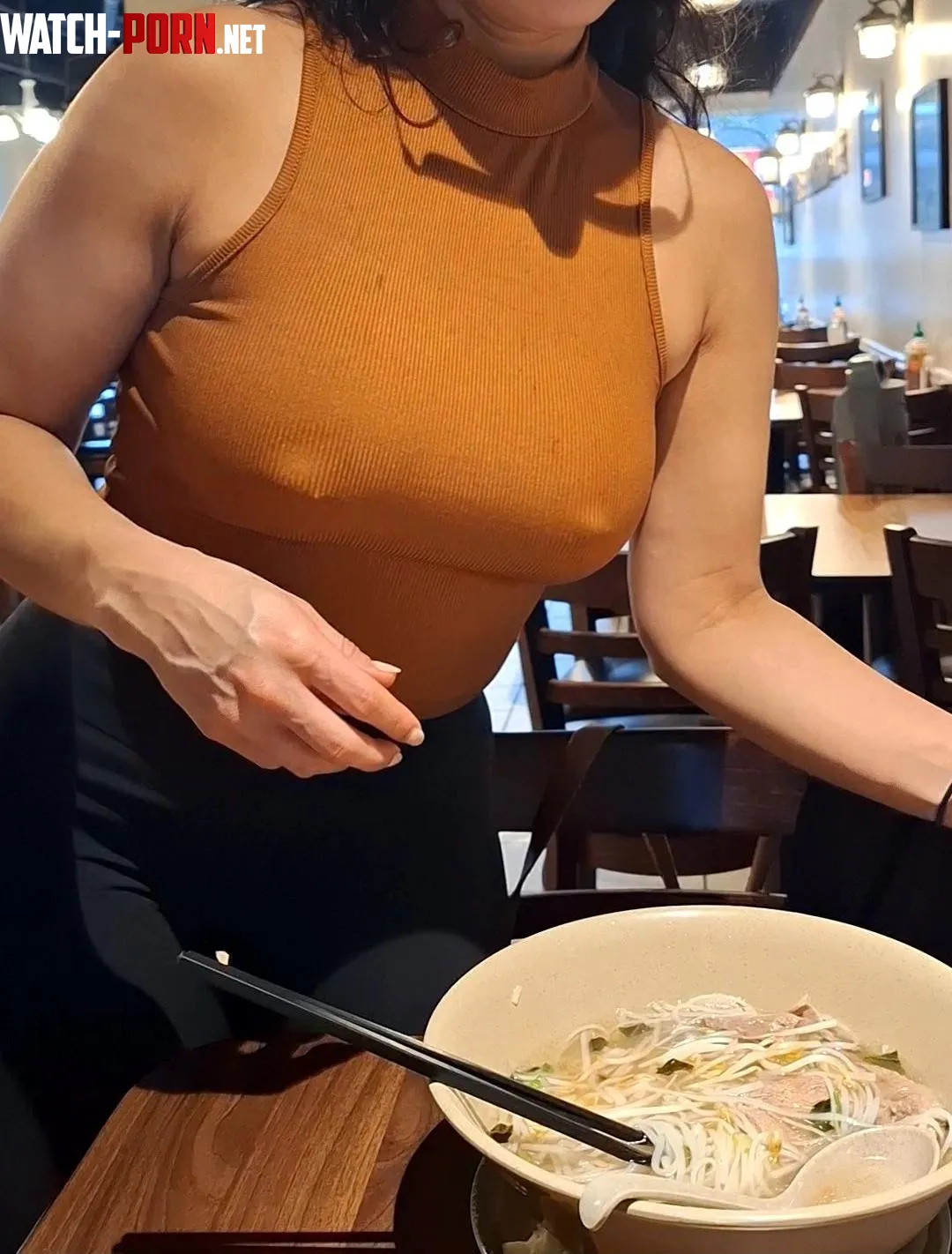 Enjoy your soup sir by Braless_babe