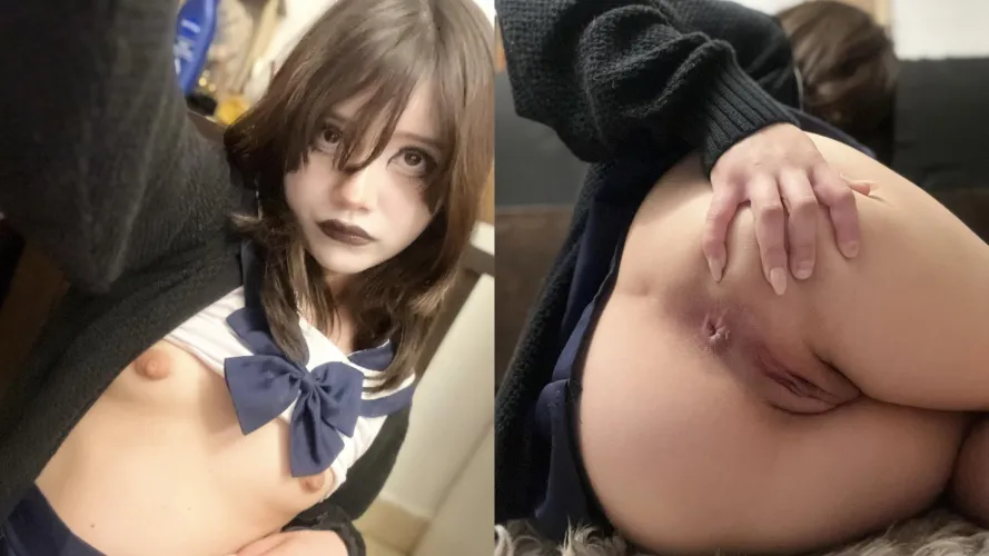Thumbnail My Face vs. My Holes: A Glimpse into gothsluts Lifestyle by chaotichime | gothsluts