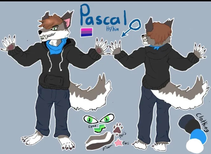 Thumbnail Black Kyurem Reference Sheet Commission by Mischkatara | Furry