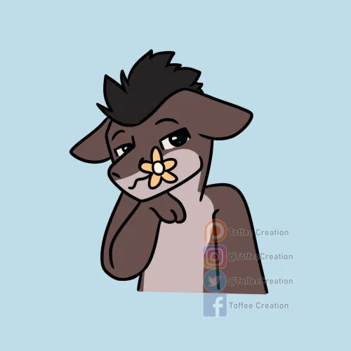Thumbnail Flowers YCH Art by ToffeeCreation | Furry