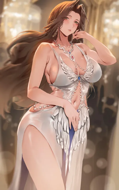 Thumbnail Silent_Steak_9540's Mommy in Dress OC: Thighdeology Peeks