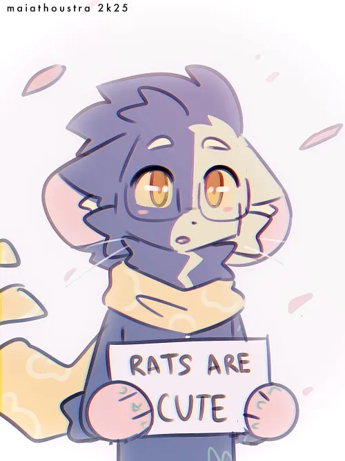 Thumbnail World Rat Day Celebration: Important Message | Maiathoustra | Furry