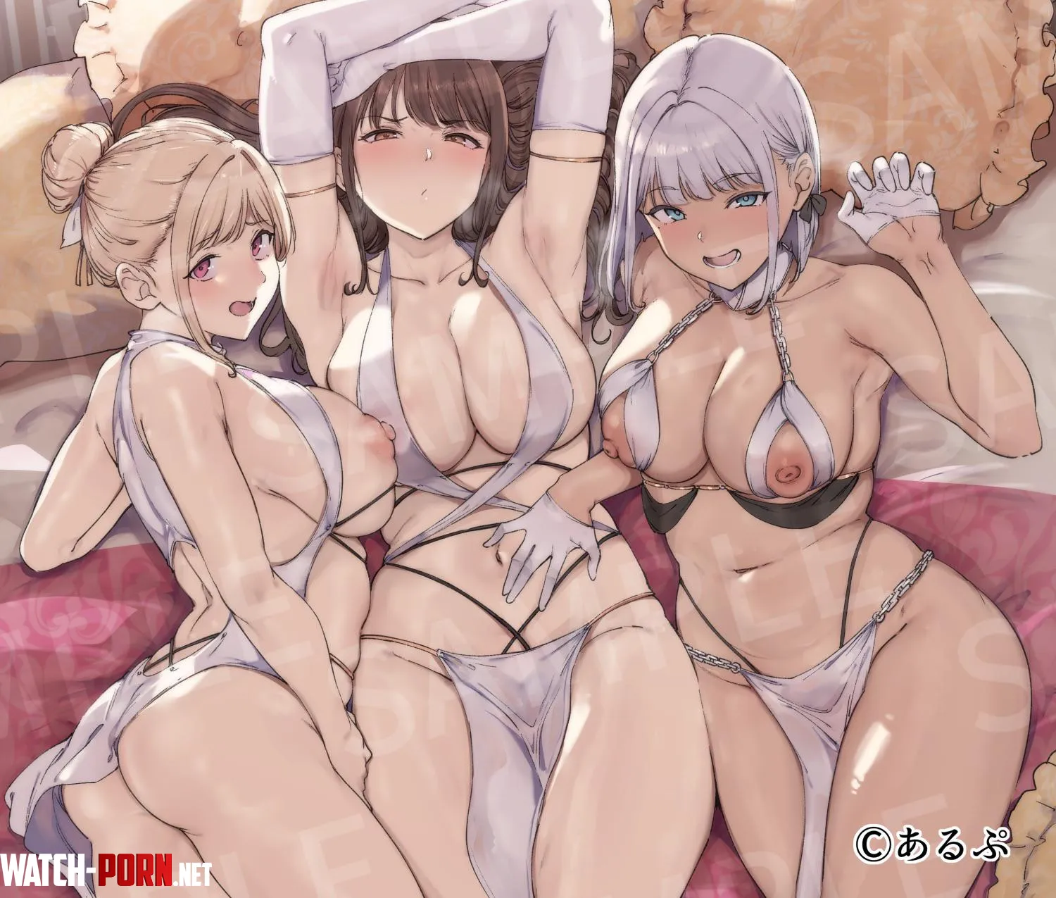 Mommies in dress OC by Silent_Steak_9540