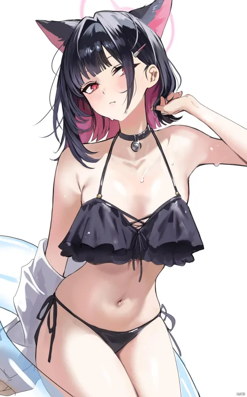 Thumbnail Exploring Kazusa in Blue Archive by McKnight94 in swimsuithentai