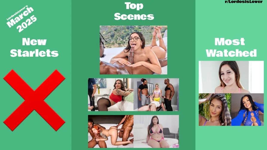 Thumbnail Porn Recap: LordosisLover's March 2025 Highlights