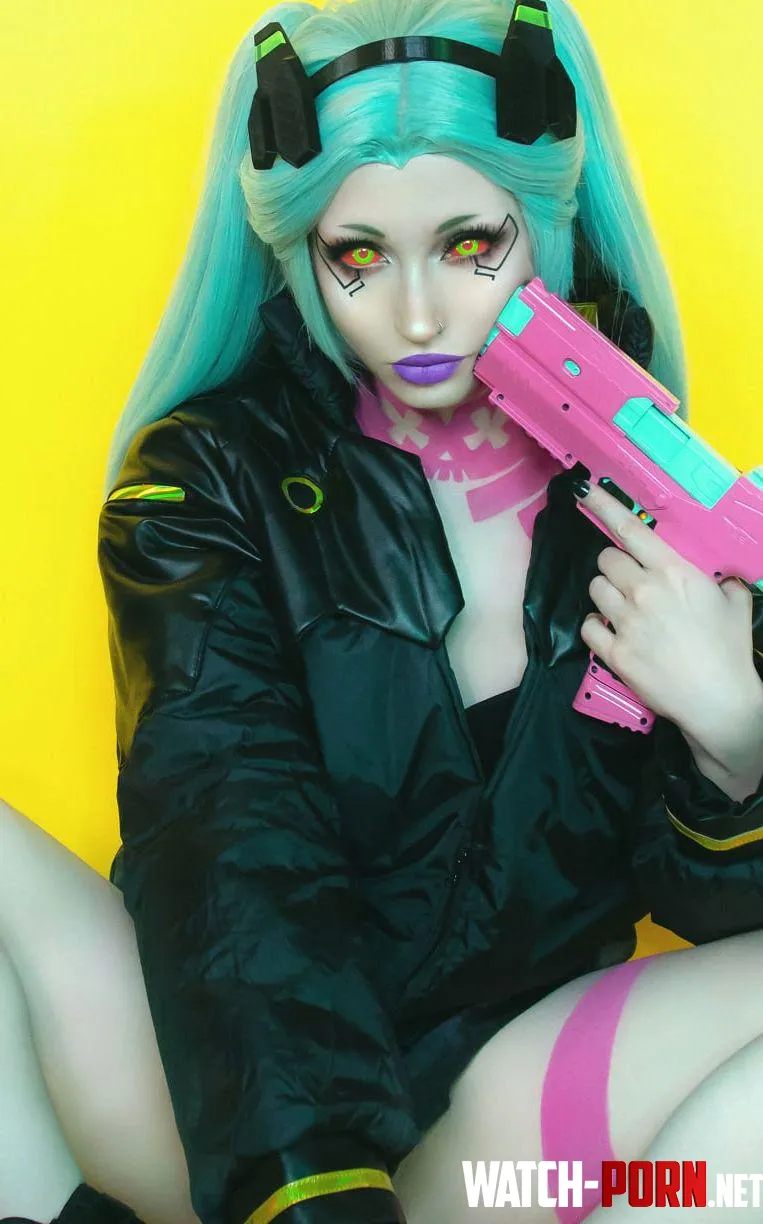 My Rebecca attempt Cyberpunk  Shiroktsne by Weird-Doughnut7002