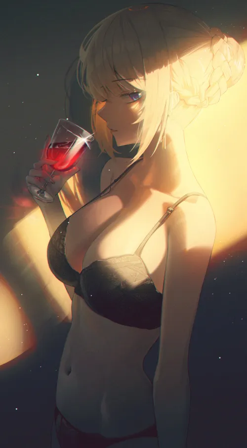 Thumbnail Drink With Evelyn Zenless Zone Zero by pinkqkie