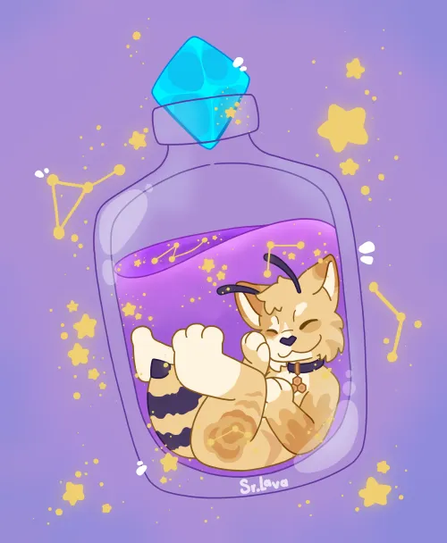 Thumbnail Little YCH Art Available by Snnowy7w7 | Furry
