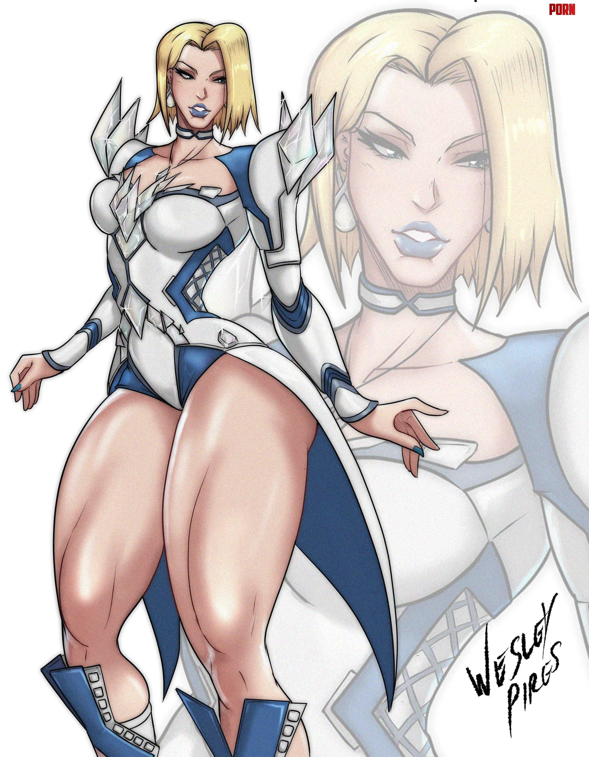 Emma Frost Wesley Pires Marvel Rivals by EroMestre