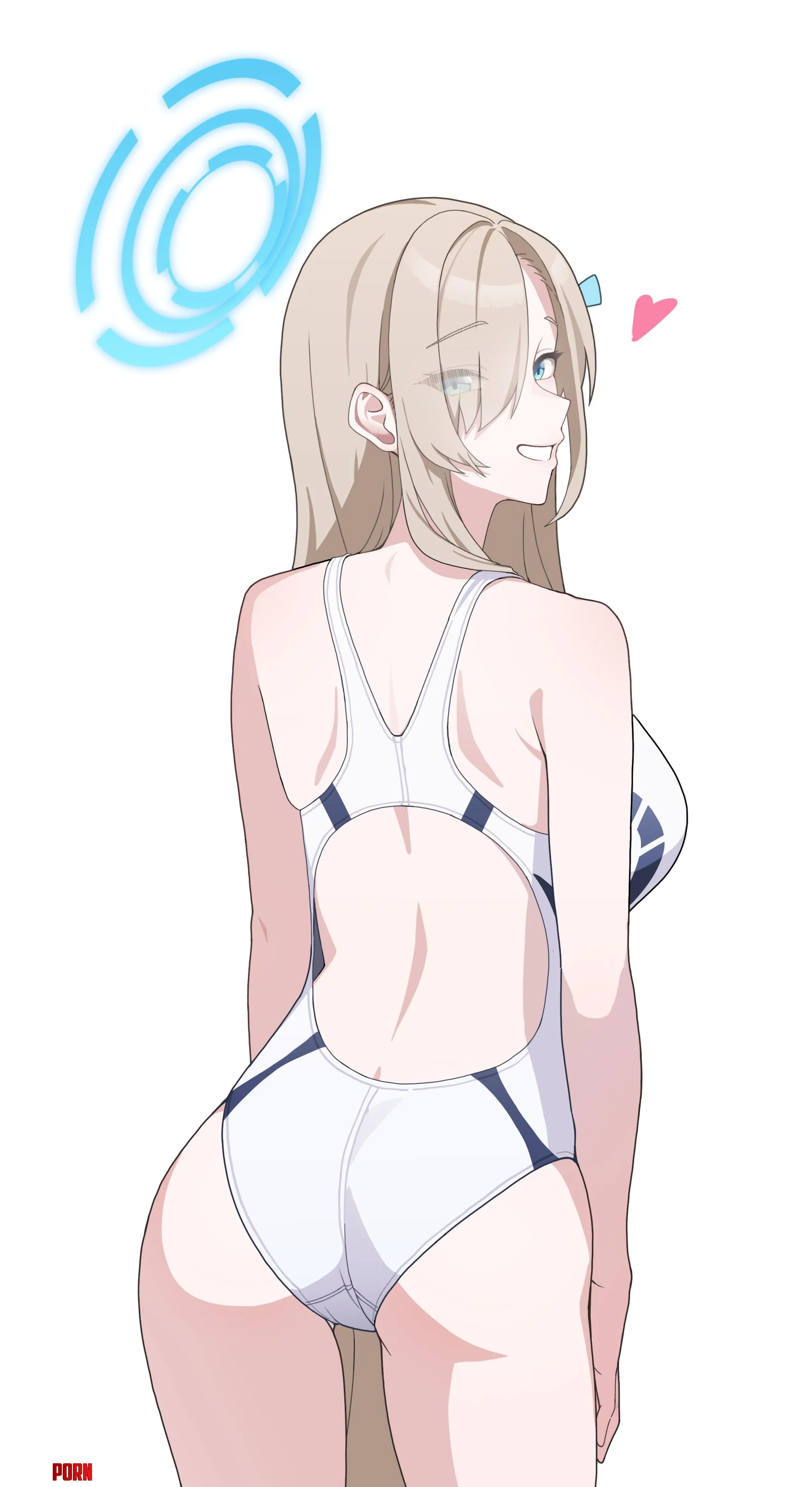 Swimsuit Asuna Blue Archive by A_MASSIVE_PERVERT