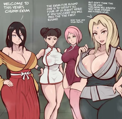 Thumbnail Emergency_Boss6427 Kicks Off Chunin Exam Pt 1 in a Naruto_Hentai Adventure