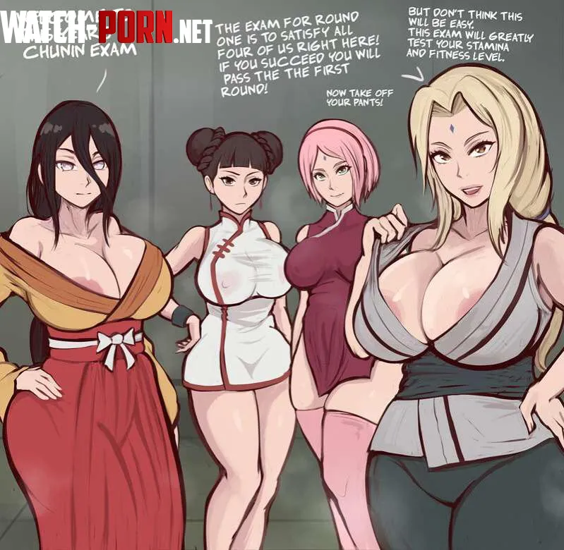 Chunin exam pt 1 by Emergency_Boss6427