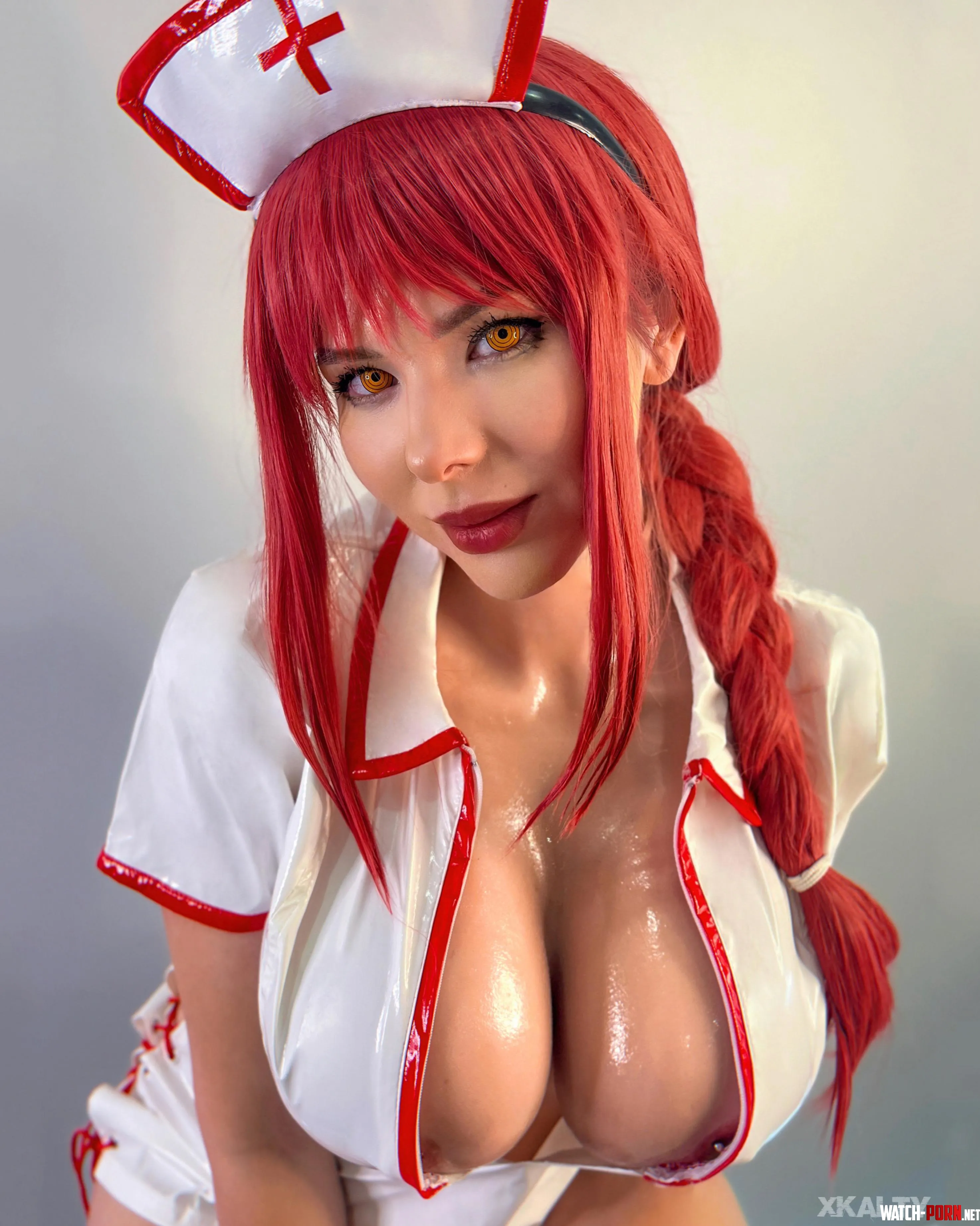 Cum for my Big Booobs  Makima cosplay  More in my Telegram by xkalty