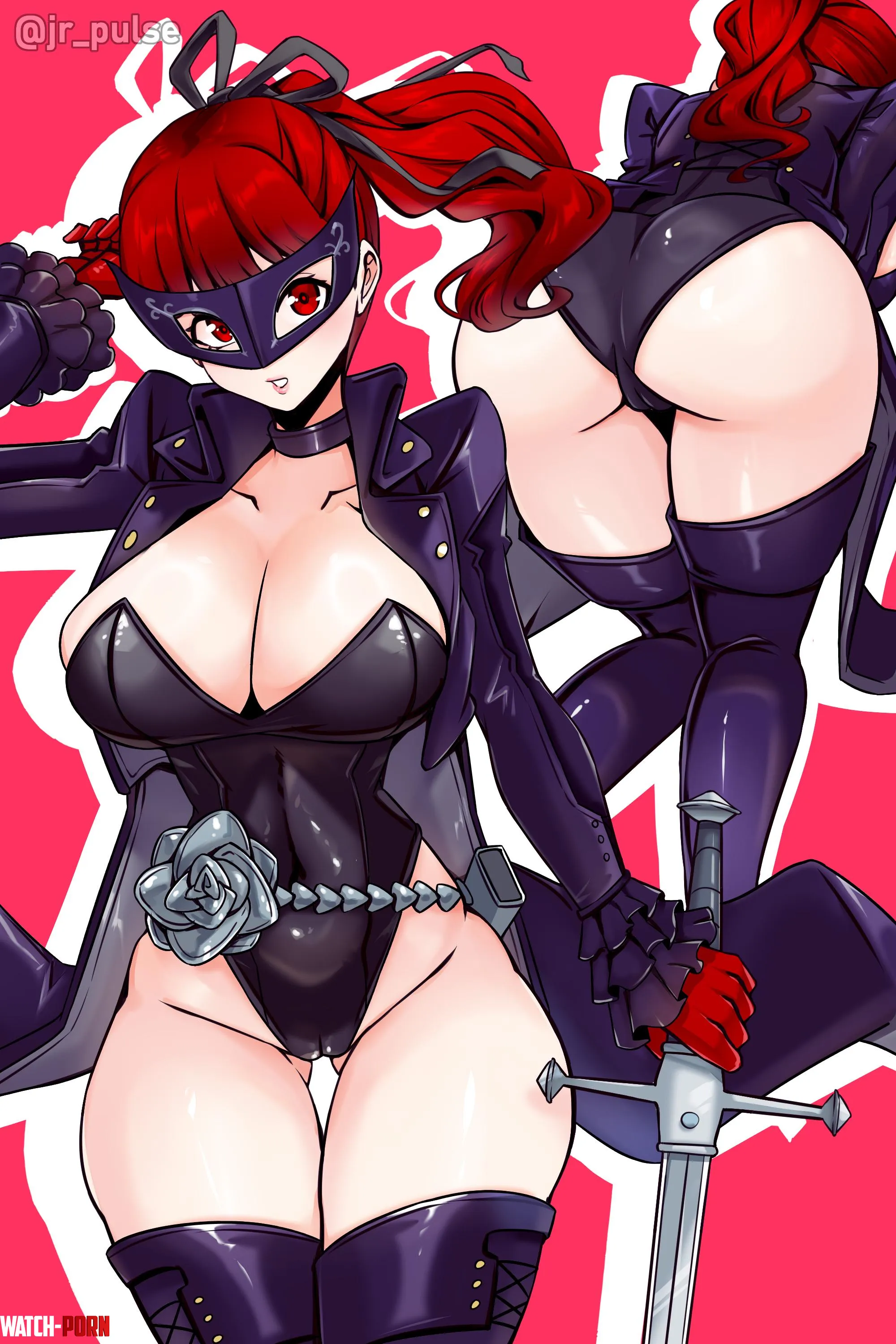 Kasumi Yoshizawa jrpulse Persona 5 by No_Stay_7237