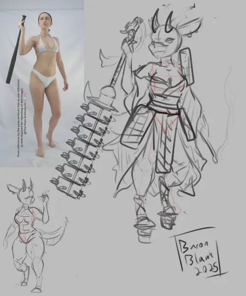 Thumbnail Discovering the Oni Kobold by Baron_Blank | Furry
