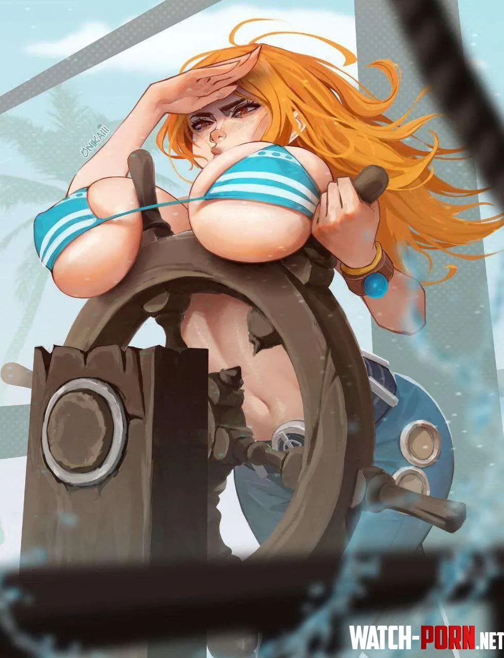 Captain Nami by Xyberfoxi