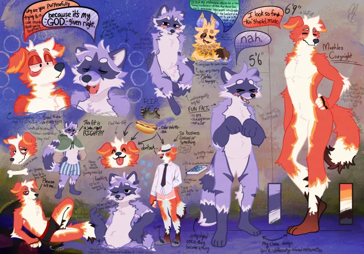 Thumbnail Dumb Workaholics Unite: Art by MophlesCozynight | Furry
