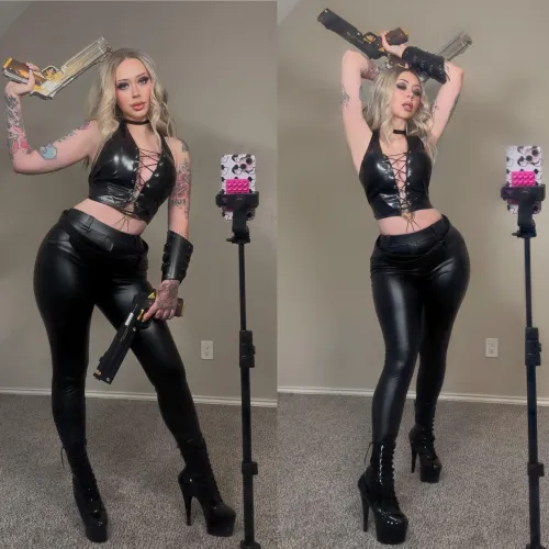 Thumbnail Devilish Beauty: Trish Cosplay from Devil May Cry by Alegrachan