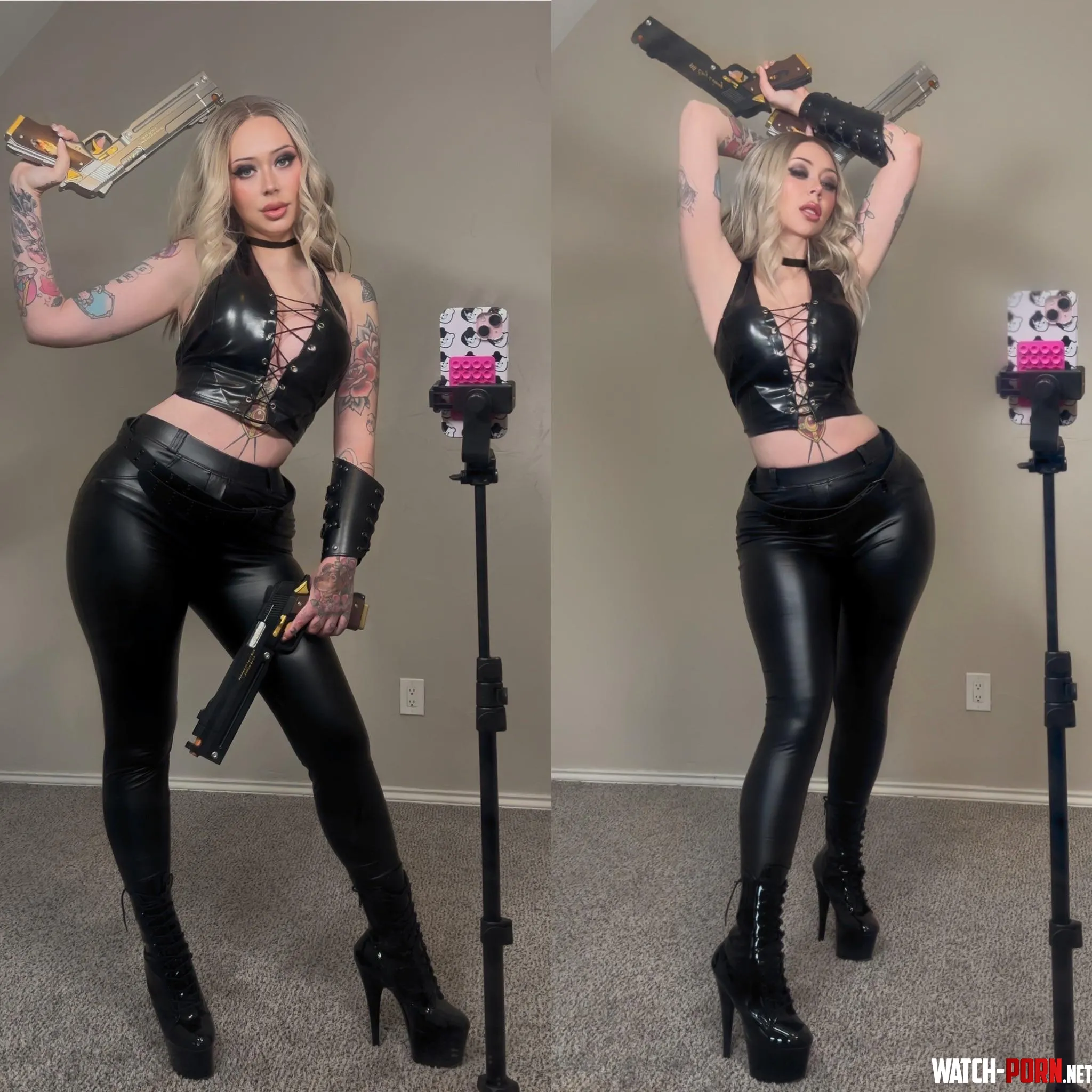 Trish cosplay from Devil May Cry by Alegrachan by alegrachan