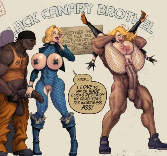 Thumbnail Explore Black Canary in DC Comics with ShortBlacksmith71 | superheroporn