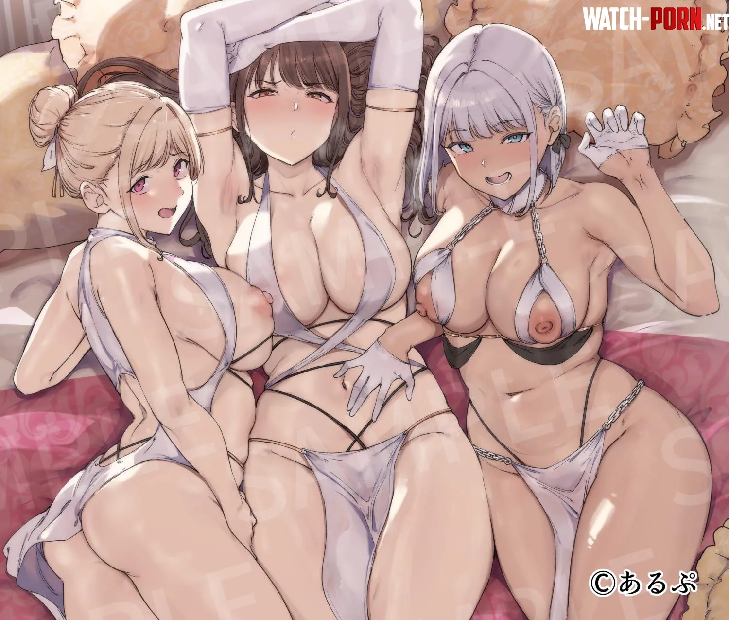 Mommies in dress OC by Silent_Steak_9540