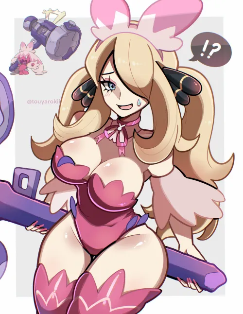 Thumbnail Delving into SeaRelationship777's Insights on Champion Cynthia in Tinkaton Outfit Pokémon Touya | rule34