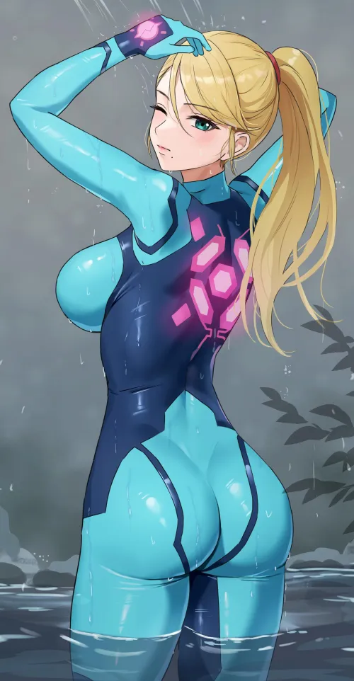 Thumbnail CheetahSperm18 Explores Samus Aran in Metroid animebodysuits