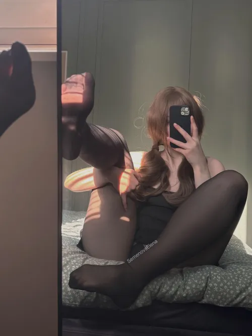 Thumbnail Embrace the Sun Kissed Pantyhose Trend with SemenovaElena