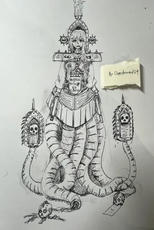 Thumbnail 40K Scylla: Explore the world of MonsterGirls with Cheerforword124