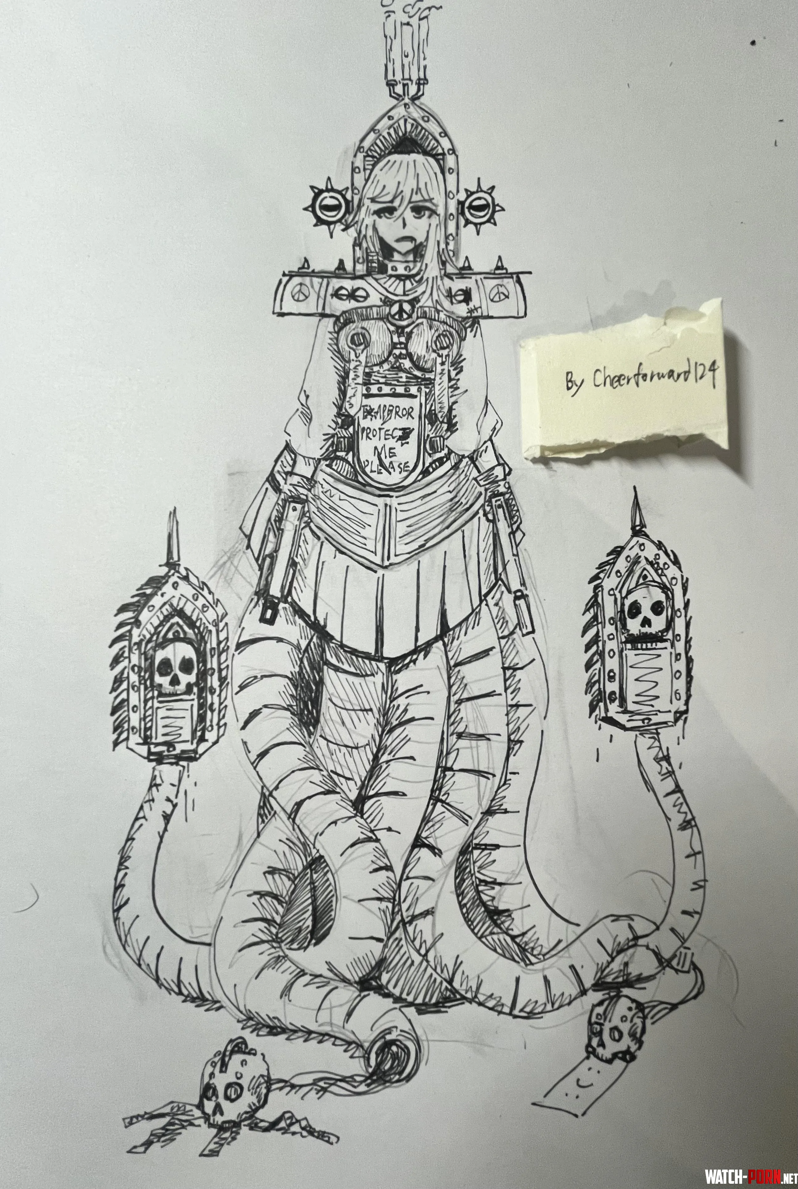 40K Scylla by Cheerforword124