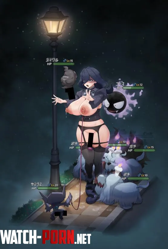 Hex maniac and her team  by ardentbitch7