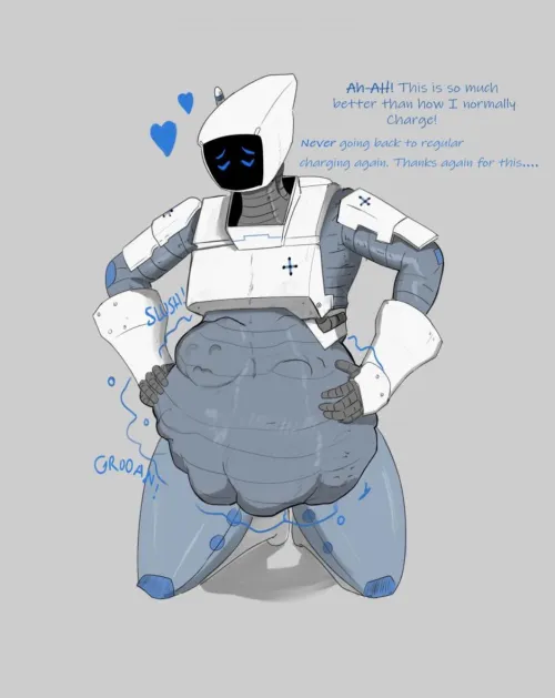 Thumbnail Delve into the Art of Robot Vore with JAYMESVORE on Aryion | Lopsided_Ad_4201