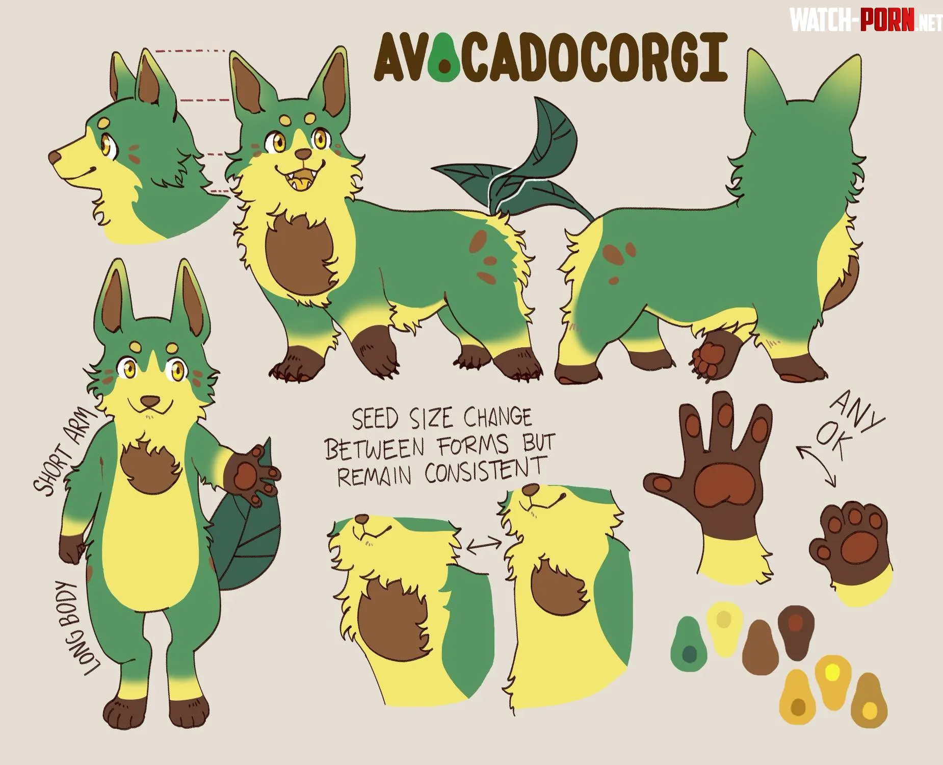 Avacorgi Art By Me by Sorginak23