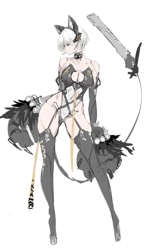 Thumbnail 2B Neko Mecha Dishwasher1910 by Silent_Steak_9540 in 2Booty