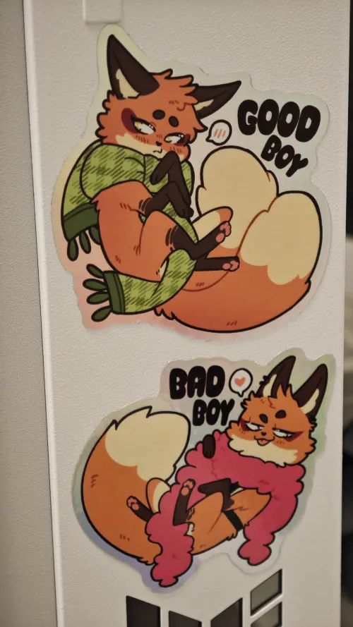 Thumbnail Awesome Stickers by pollinART at Romics by Banana_Slugcat
