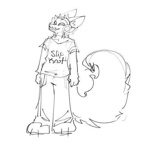 Thumbnail Fursona Debut: Afraid_Speech4934's Artistic Reflection