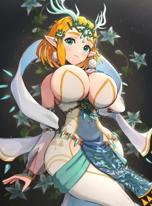 Thumbnail Zelda in a New Outfit: The Legend of Zelda by LafterMastr | BigAnimeTiddies