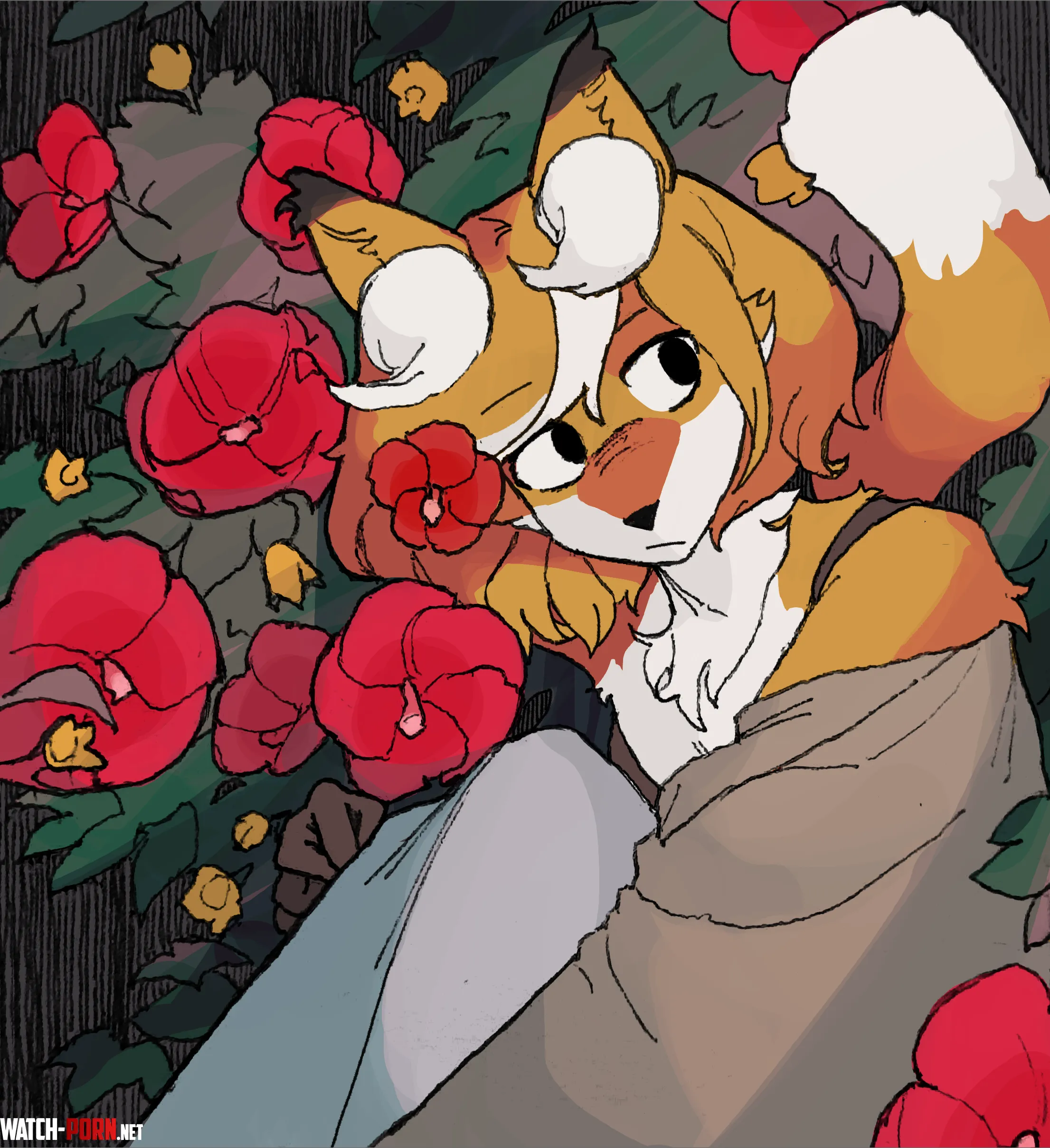 flowerbed  by HeadHonchkrowRemi