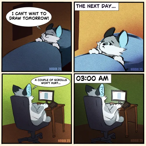 Thumbnail Unveiling Artist Struggles in the Furry Community with nodixuwu