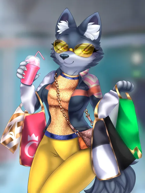 Thumbnail Porsha Crystal Fanart by TaiWeiArt in Furry Category