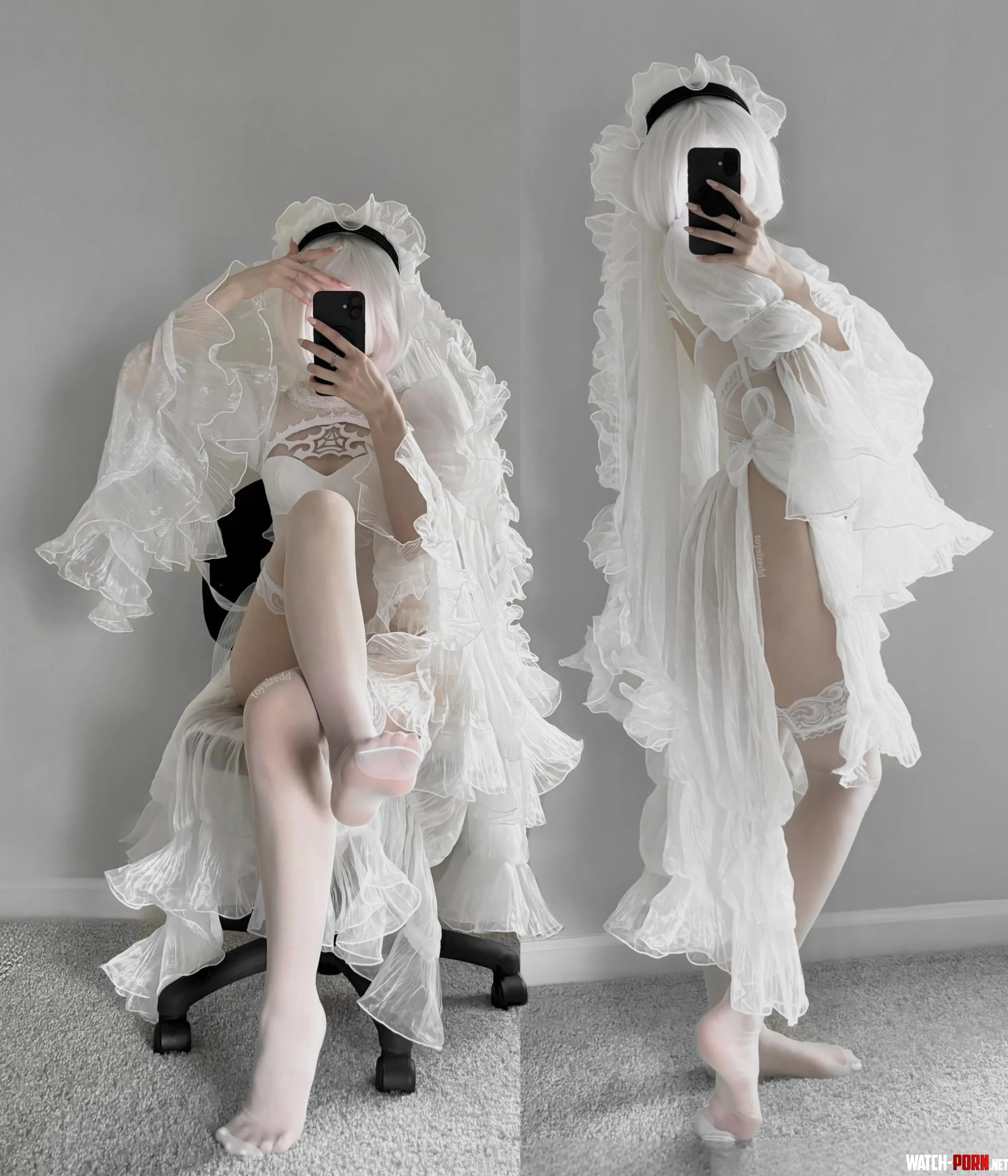 Bride 2B cosplay by toysizedd by toysiizedd