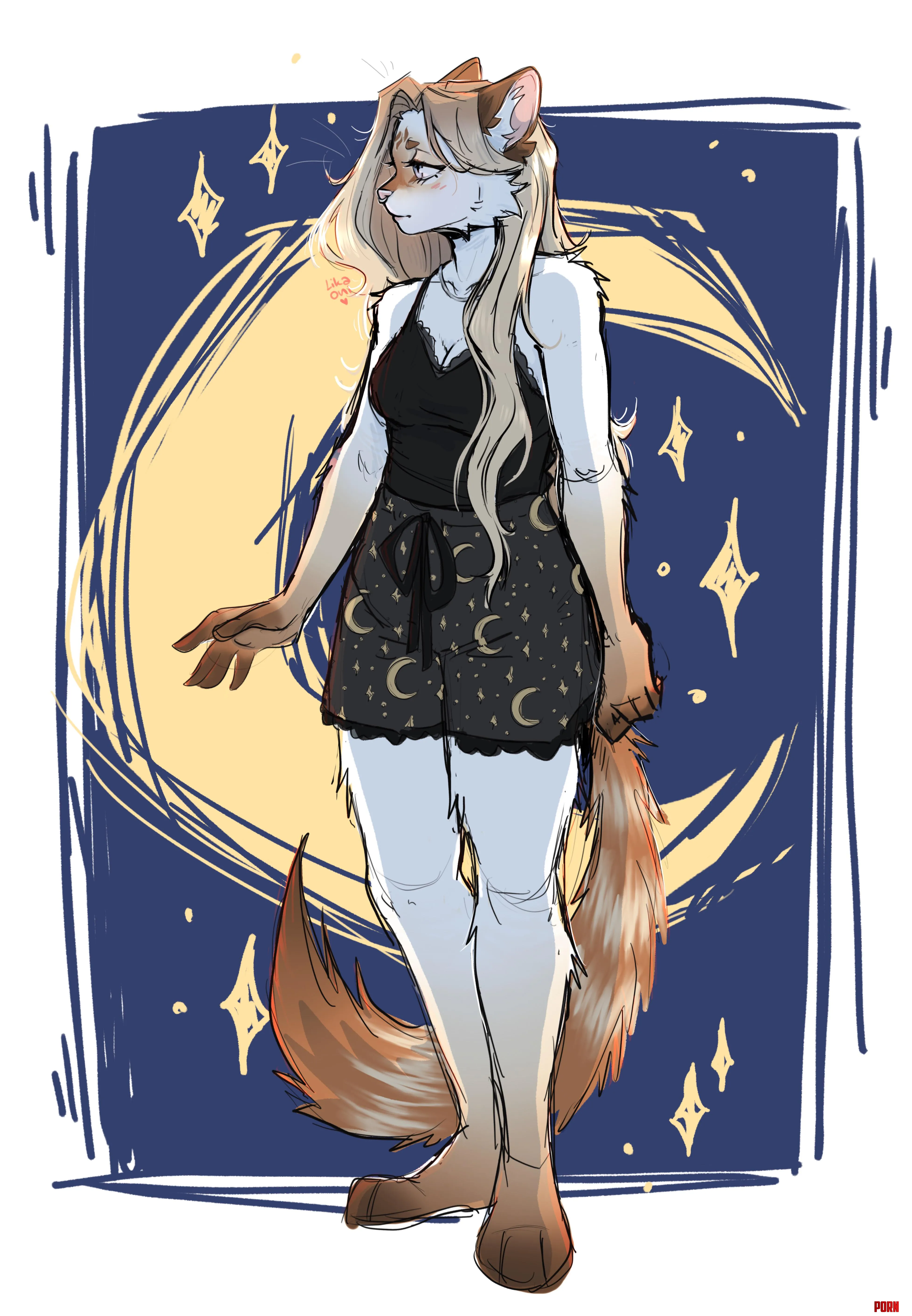 Saying I have a problem with sleep is putting it mildly art by me by Likaoni